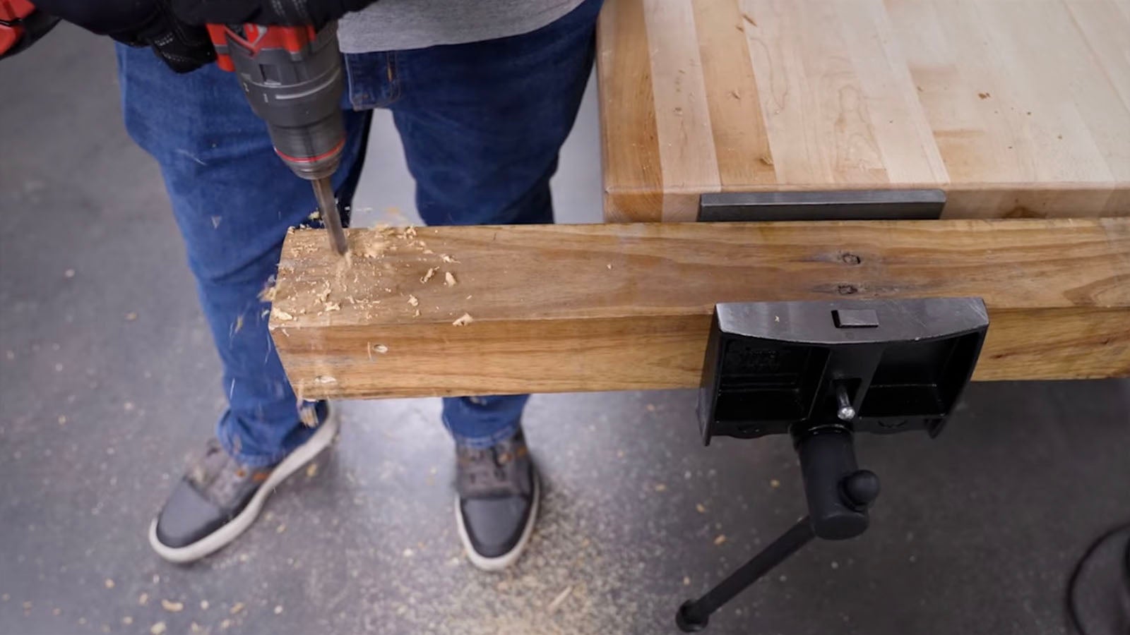 Yost 7WW-RA rapid action woodworking vise