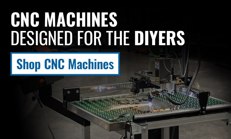 CNC Machines designed for the DIYers. Click to shop CNC Machines