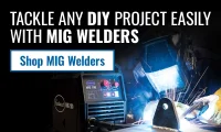 Eastwood 200 Amp AC/DC TIG Welder for Steel and Aluminum