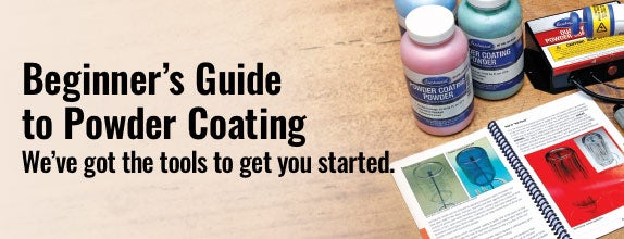 Beginners Guide to Powder Coating. New to Powder Coating? We've got the tools to get you started.
