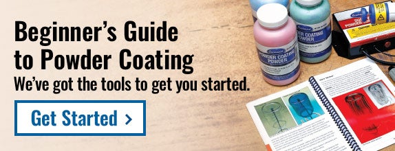 Beginner's Guide to Powder Coating. We've got the tools to get you started. Click to shop the Beginner's Guide.