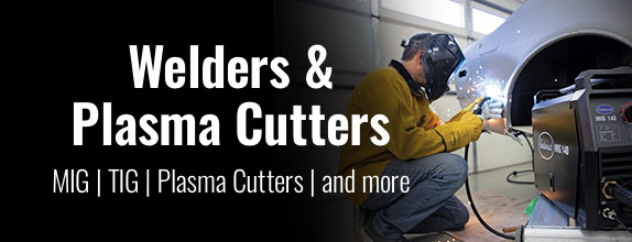 Welders & Plasma Cutters: MIG, TIG, Plasma Cutters, and more
