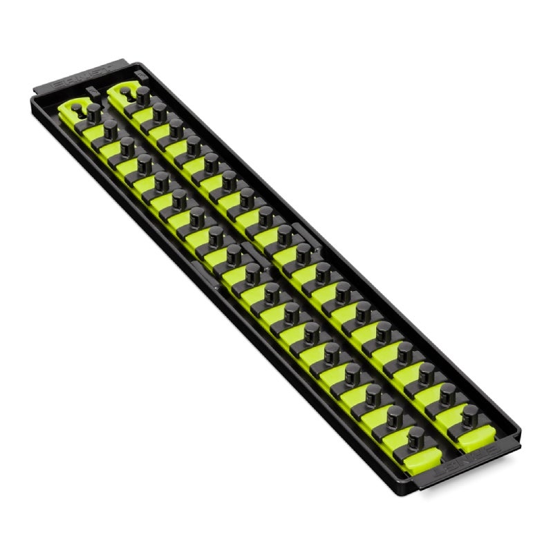 Ernst 2 Rail Twist Lock Socket Boss 18in, HI-VIZ - 3/8in 8462HV