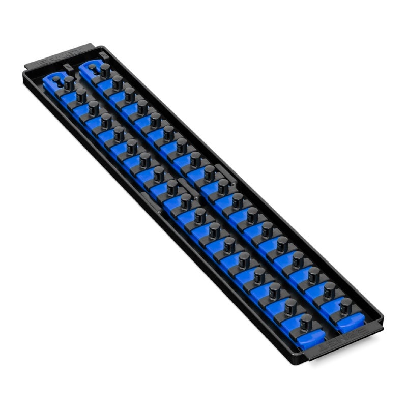 Ernst 2 Rail Twist Lock Socket Boss 18in, Blue - 3/8in 8456