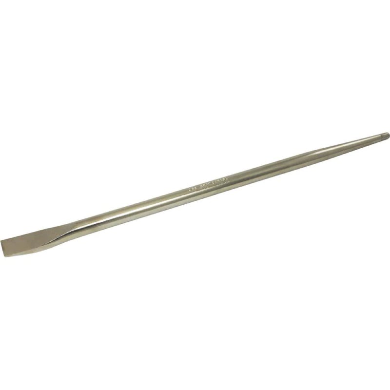 Gray Tools Pinch Bar 3/4in. Width Of Cut X 5/8in. Shank X 18in. Long Nickel Plate Finish C66