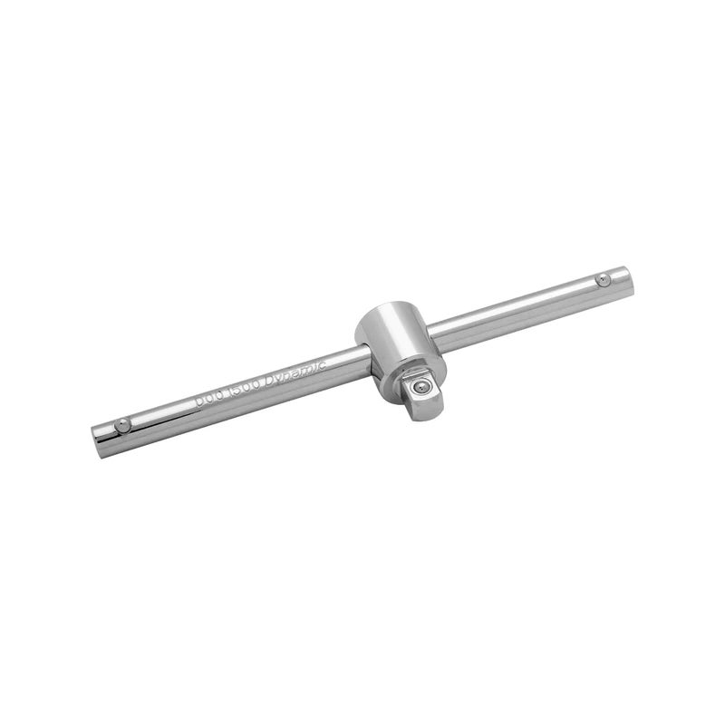Dynamic Tools 1/4in. Drive Sliding T-handle Chrome Finish 4.49in. Long D001500