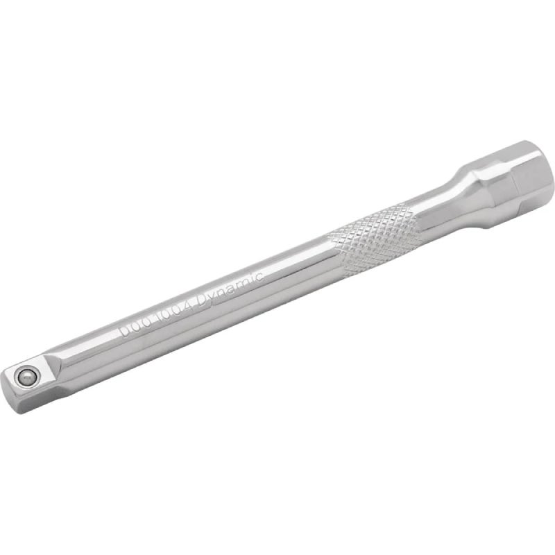 Dynamic Tools 1/4in. Drive Chrome Extension 4in. Long D001004