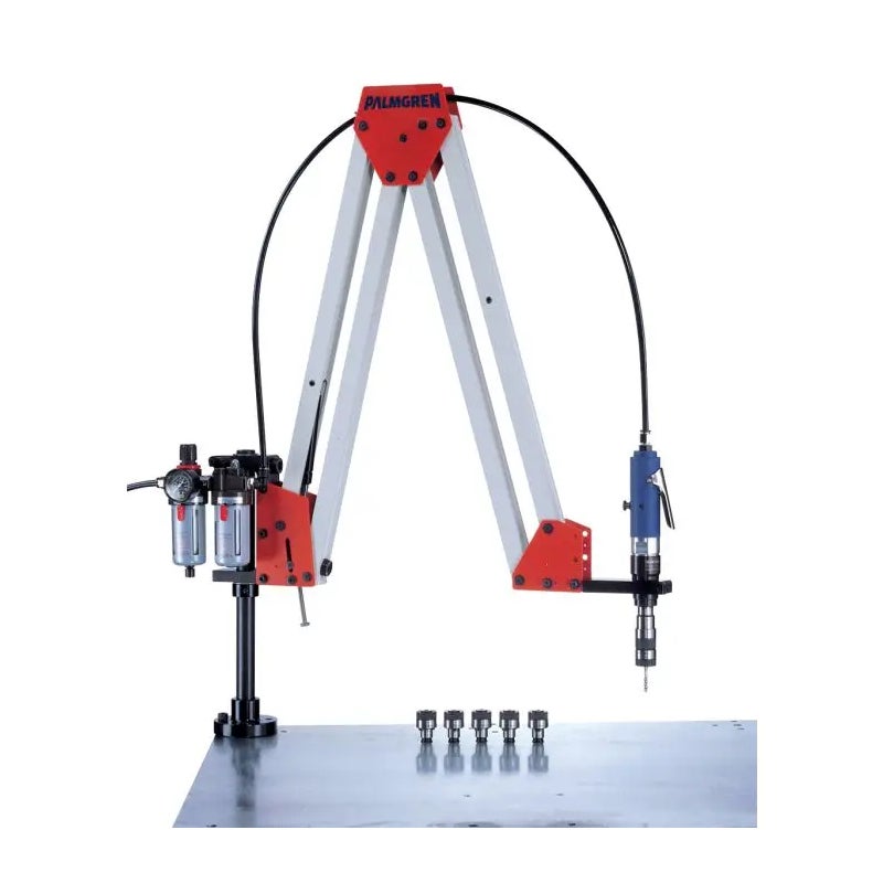 Palmgren Shop-Tap Pneumatic Tapping Machine 62In. Reach - 400 Rpm 9680400