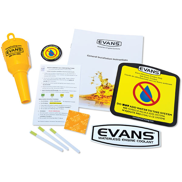 Image of Evans Waterless Coolant Conversion Kit E2197