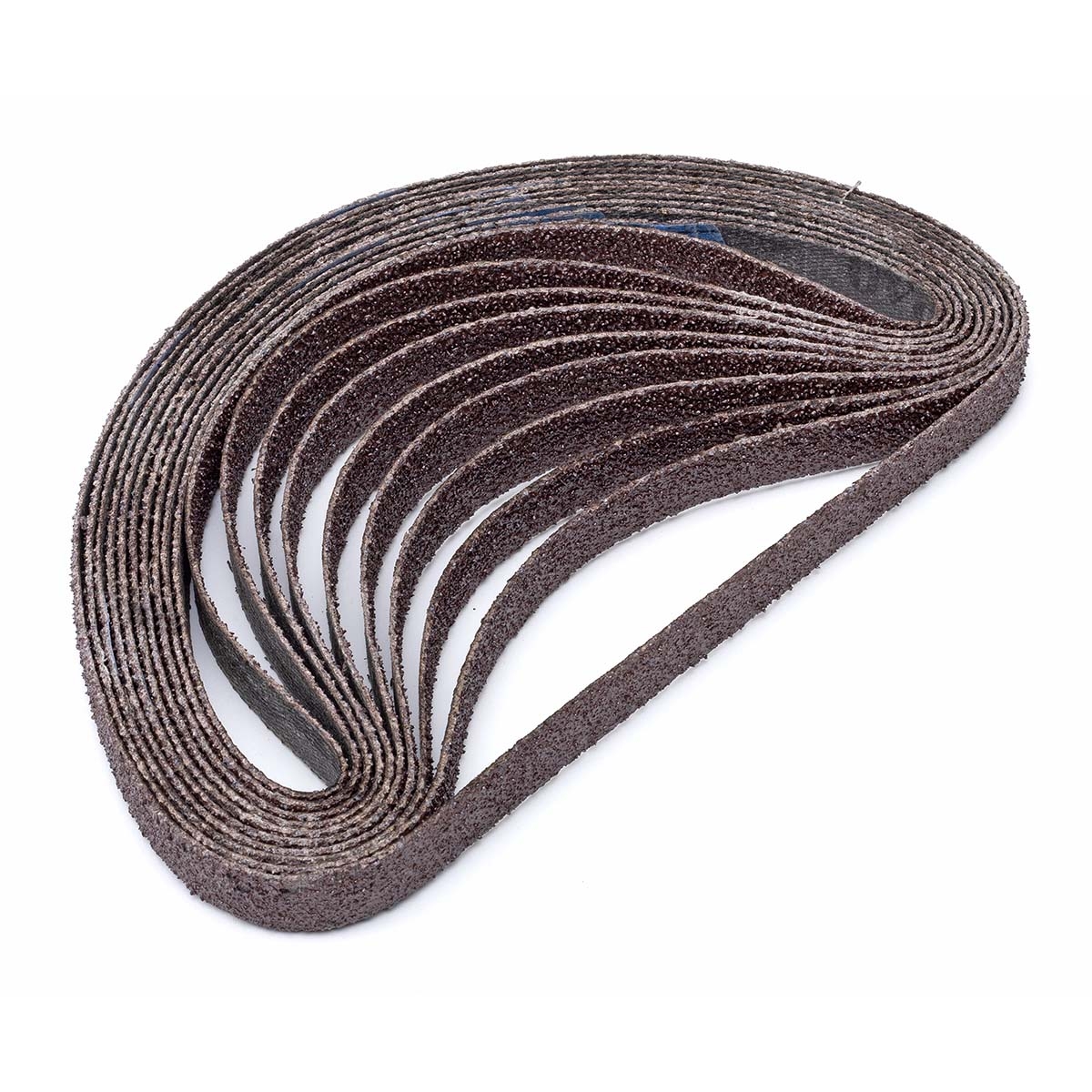 Image of Eastwood 10 Pack 1/2x18 Aluminum Oxide 40 Grit Abrasive Belts