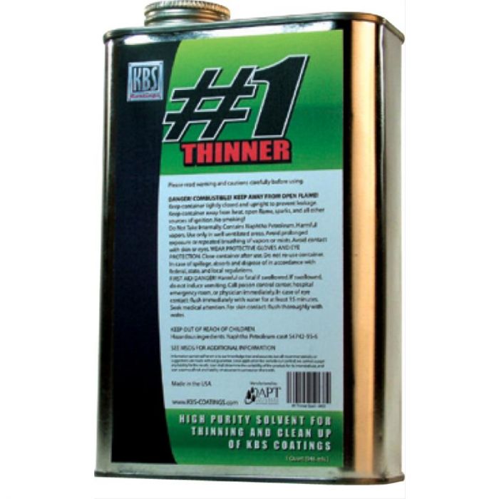 KBS Coatings #1 Thinner - Quart 6400