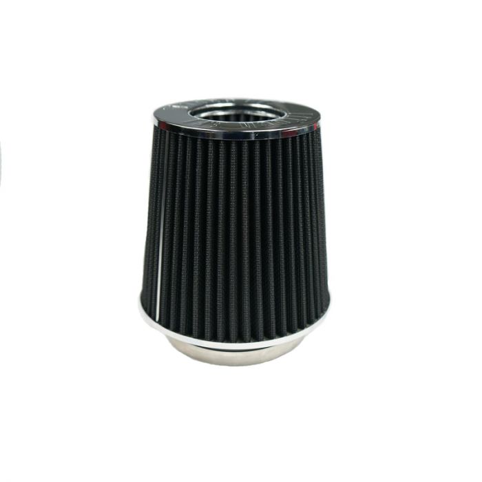 FiTech FiTech Cone Filter/ Conical/ 6 Inch Long Element/ 4 Inch Inlet/ Cotton Gauze Element/ Black 4