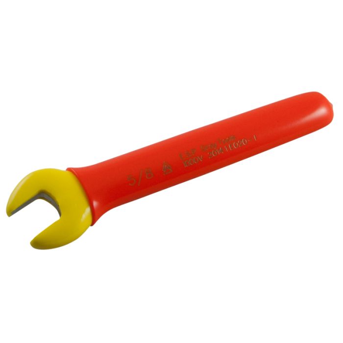 Gray Tools Open End Wrench. 1/4'' 1000V Insulated E08-I