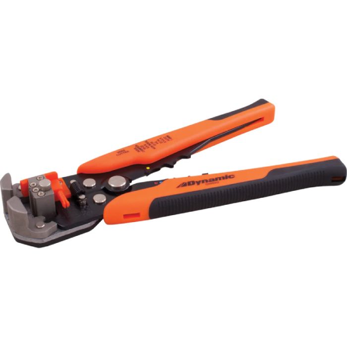 Dynamic Tools Self-adjusting Wire Stripper, 8in Long, Strips 10-24 AWG Wire D095002