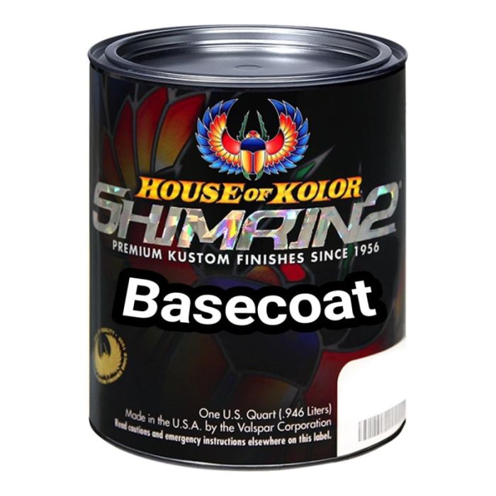 House of Kolor Shimrin2 Hi-Strength Graphic Base Coat Blue 1 Qt HOK-S2-SG06-Q01