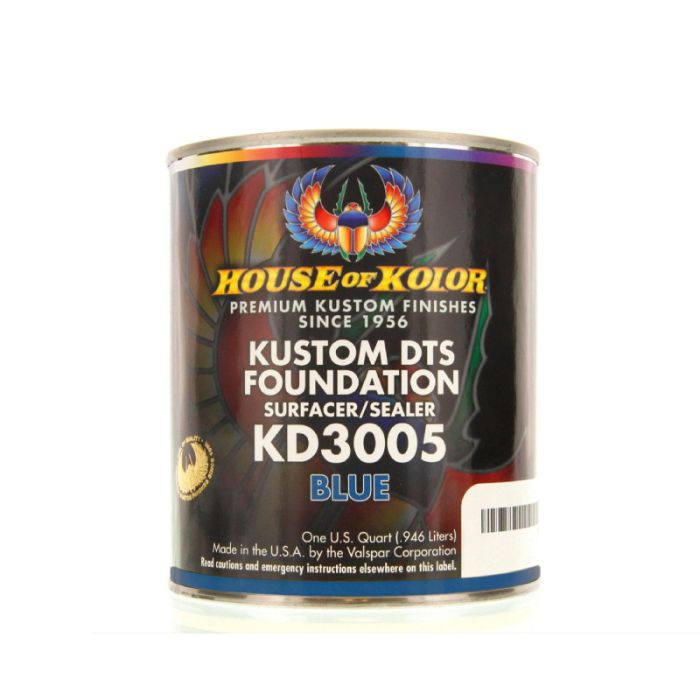 House of Kolor DTS Surfacer/Sealer - Blue 1 Qt HOK-KD3005-Q01