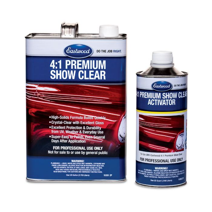 Eastwood 4:1 High Solids Urethane Premium Show Clear Coat