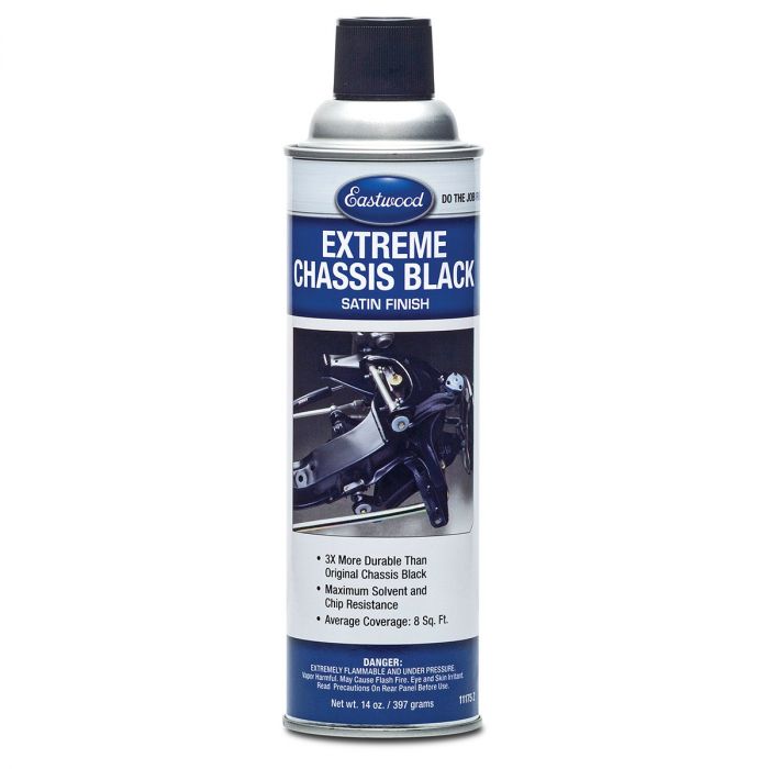 extreme chassis black satin paint aerosol