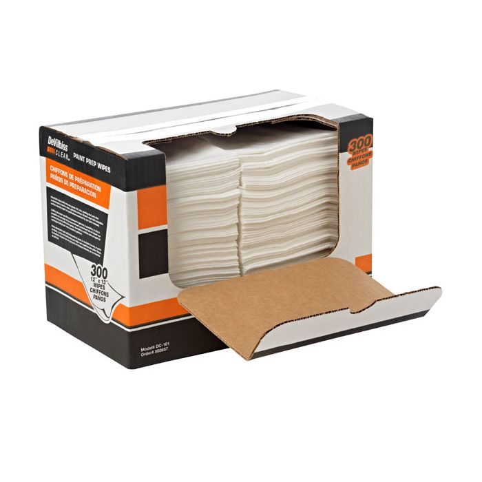 DeVilbiss Paint Prep Wipes 300Bx 803657