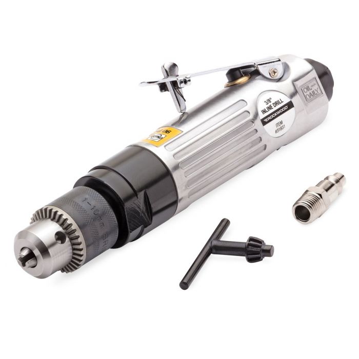 Rockwood® 3/8 Inch Inline Non-Reversible Air Drill