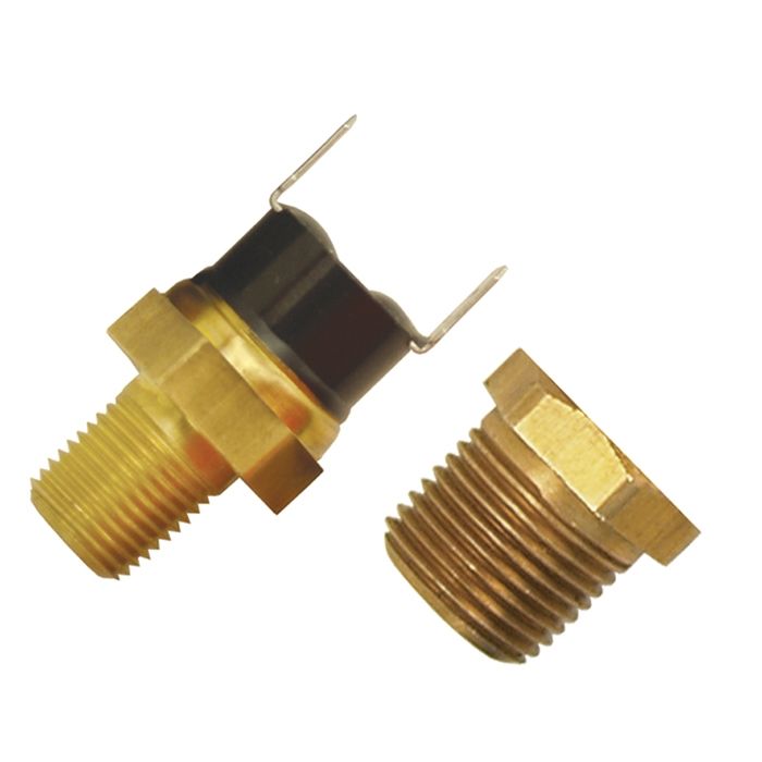 Derale 190°F Fan Switch Kit (1/8 Inch & 3/8 Inch NPT) 16731
