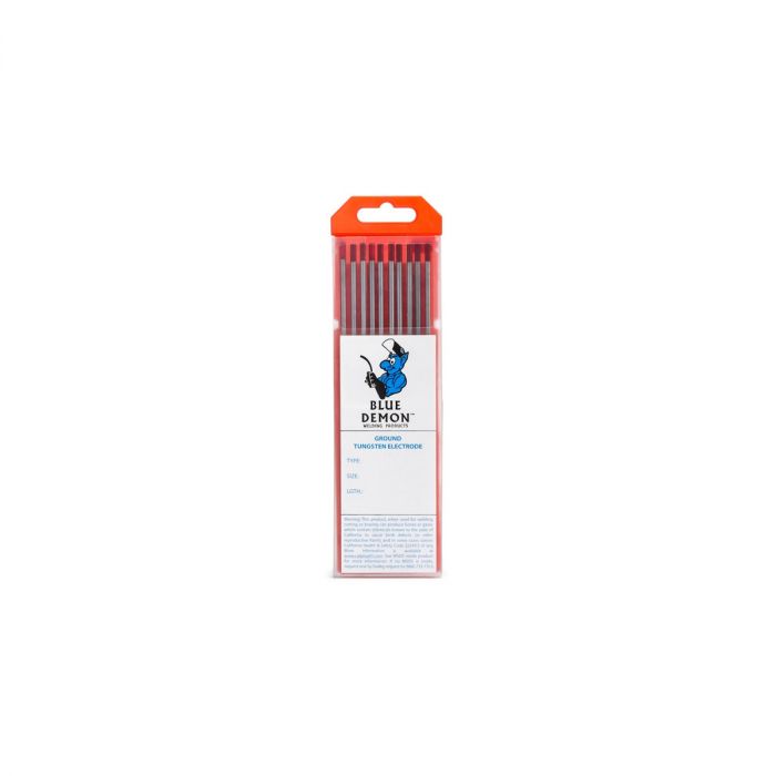 Blue Demon EWTh-2   2% Thoriated Tungsten Electrode 3/32in x 7in x 10 Pack TE2T-332-10T