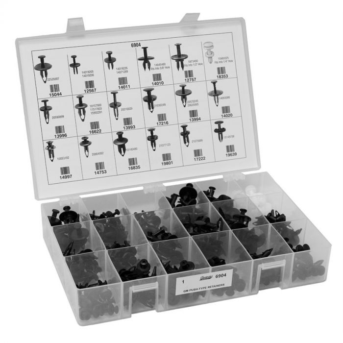 Auveco GM Push-Type Retainers Quik-Select Ii Kit  6904
