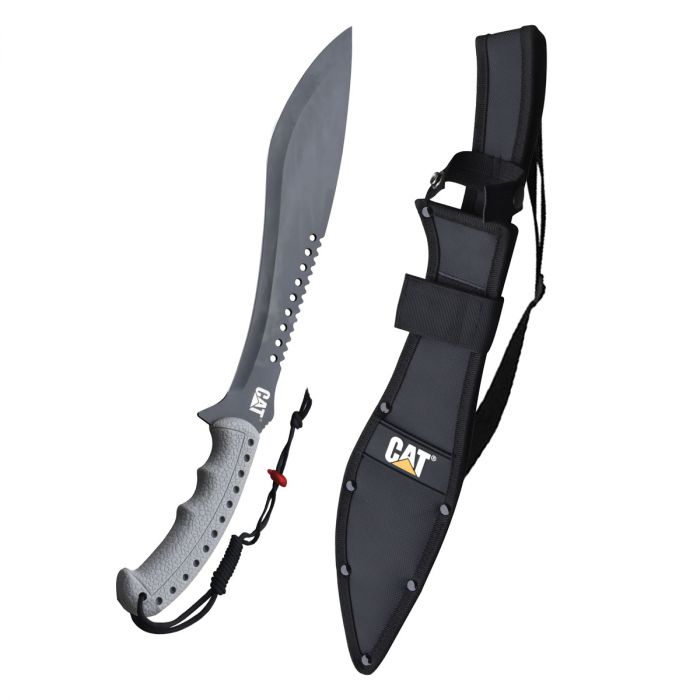 CAT 19 in. Machete with Shoulder Strap Sheath 240395