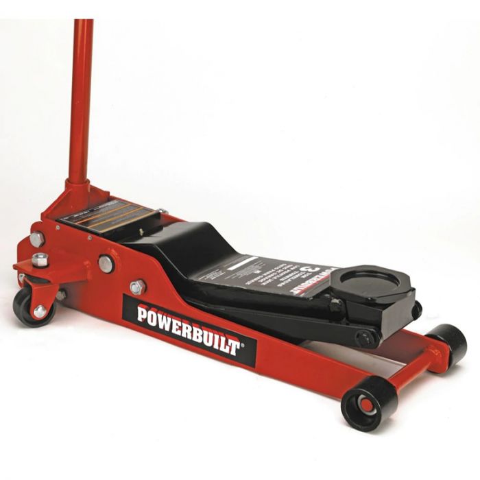 Powerbuilt 3 Ton Heavy Duty Professional Low Profile Floor Jack 647580