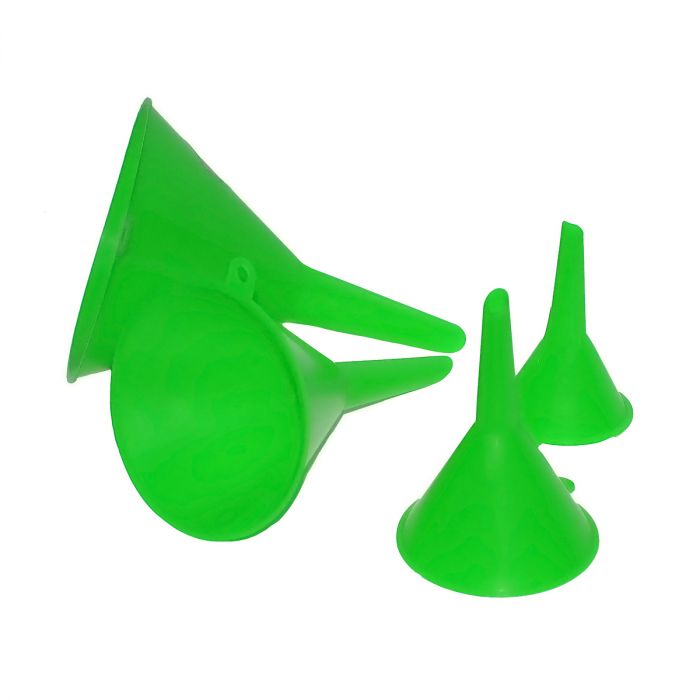 GRIP 4 Piece Plastic Funnel Set 16030