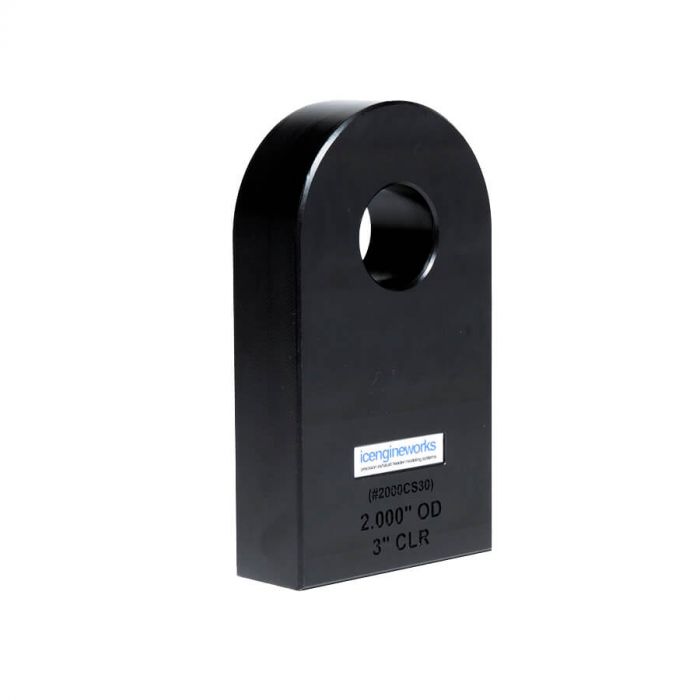 icengineworks 2000EHSeries (2"OD) HDPE Tube Cutting Spacer, 3.000"-CLR 2000EHCS30