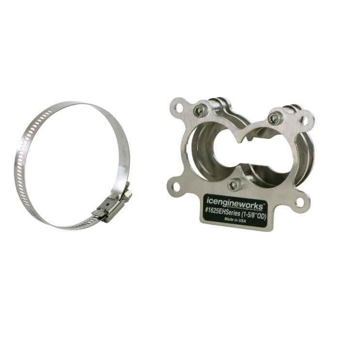 icengineworks 1875EHSeries (1-7/8"OD) 2-into-1 Exhaust Header Collector Dummy 1875EHCD21
