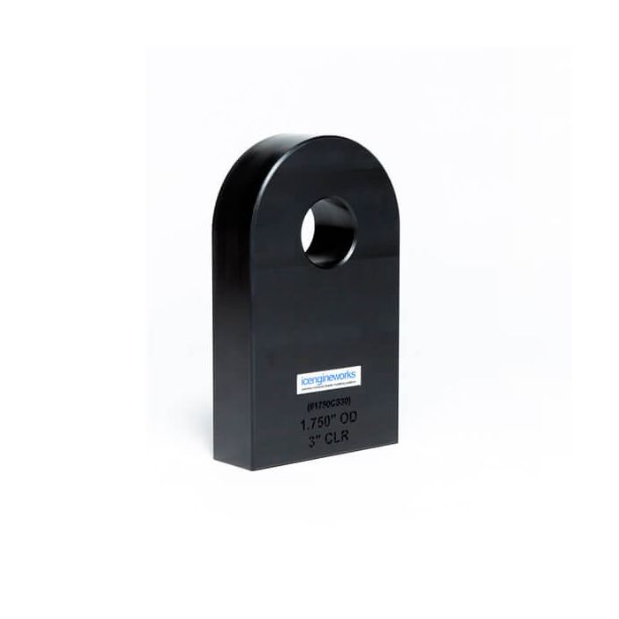 icengineworks 1875EHSeries (1-7/8"OD) HDPE Tube Cutting Spacer, 3.000"-CLR 1875EHCS30