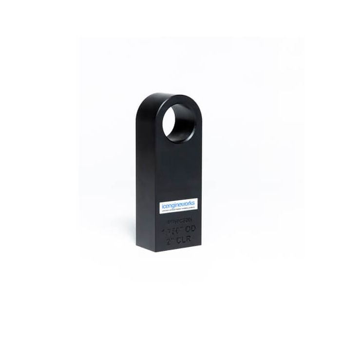 icengineworks 1875EHSeries (1-7/8"OD) HDPE Tube Cutting Spacer, 2.000"-CLR 1875EHCS20