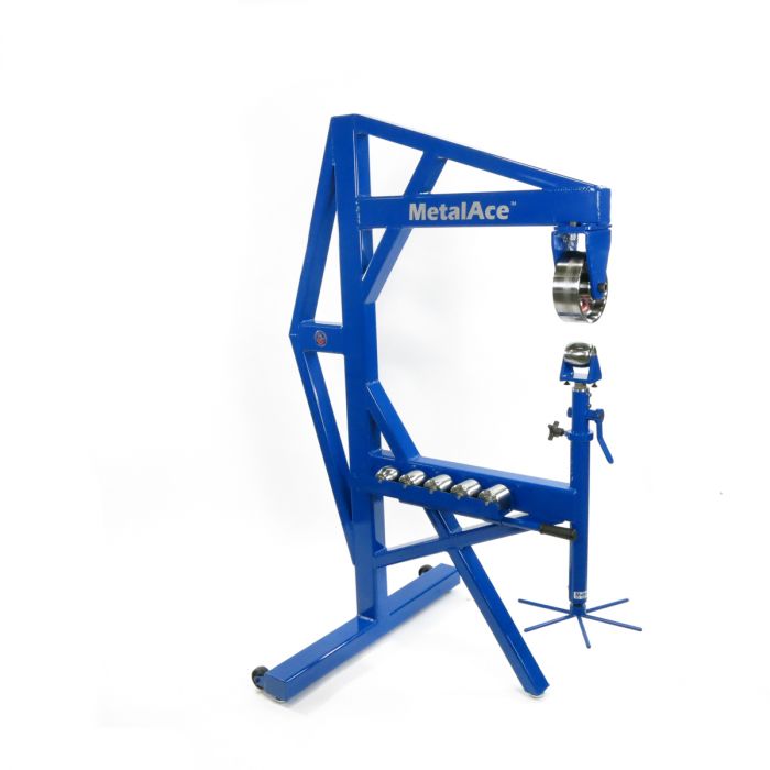 MetalAce Fully Assembled Heavy Duty Fabricated English Wheel 30 In. Throat MA30F