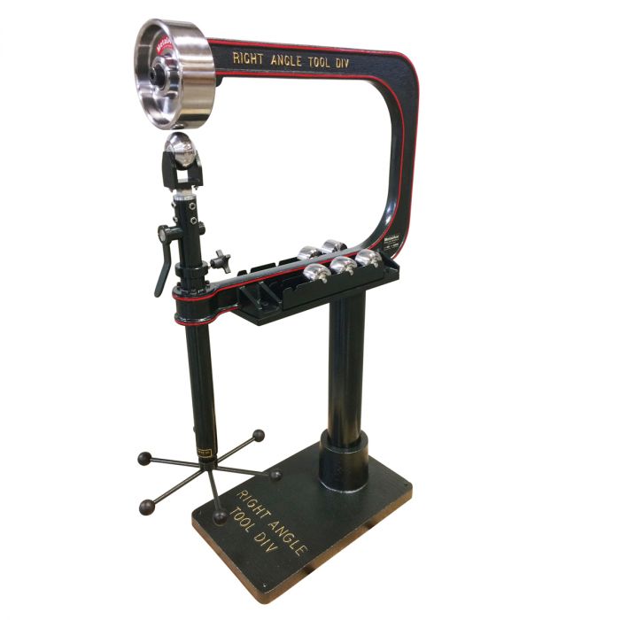 MetalAce Fully Assembled Cast English Wheel 28 In. Throat 2 In. Wide Anvils MA28F-Imperial