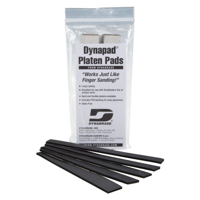 Dynabrade 3/4 in. W x 7 in. L Hard Platen Pad 5-Pkg. 11109