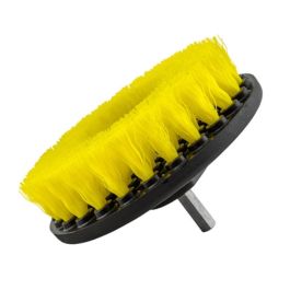 ACC_201_BRUSH_HD Heavy Duty Chemical Guys Carpet Brush with Drill Attachment Red 