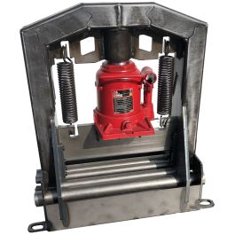 Eastwood 10 Ton Benchtop Shop Press | Pro Hydraulic Press | Benchtop Garage  Shop Press Powdercoat Black | Strong Steel Design Wheel Bearing Press 