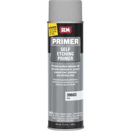 SEM 39683 Case of Self Etching Primer Gray Aerosol Spray 15.5oz (6 Cans)