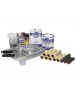 Basic Eastwood OptiFlow Epoxy Primer Kit - Automotive Roll-On Paint - Gray