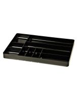 Ernst 11 x 16in 10 compartment Organizer Tray - Black 5011