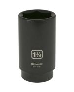 Dynamic Tools 1/2in. Drive 6 Point SAE 1-1/4in. Deep Length Impact Socket D014540