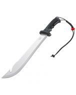 CAT 19in. Straight Machete / Saw With Sheath & Shoulder Strap 980692ECT