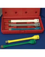 5 Piece 1/2 in Drive Torque Extension Bar Set