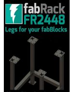 CertiFlat FR2448-U 24" X 48" fabRack Leg Kit for fabBlocks