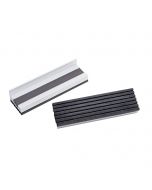 Yost Model MR-340 4 Inch Magnetic Aluminum Jaw Cap with Rubber Surface