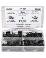 Auveco Spring Type U-Nuts 70 Pieces FP-247
