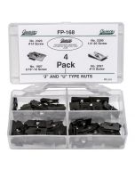 Auveco J & U Type Nuts 48 Pieces  FP-168