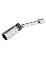 Powerbuilt 3/8 In. Drive x 5/8 In. x 6 In. Magnetic Swivel Spark Plug Socket 641852